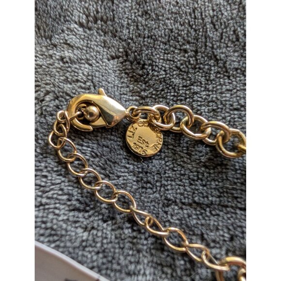 y2k Liz Claiborne Gold‎ Tone Chain Belt - L/XL - Picture 4 of 5